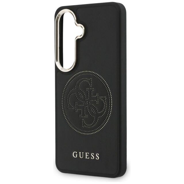 Case Guess Perforated Logo MagSafe for    Samsung Galaxy S26 black - imagine 7