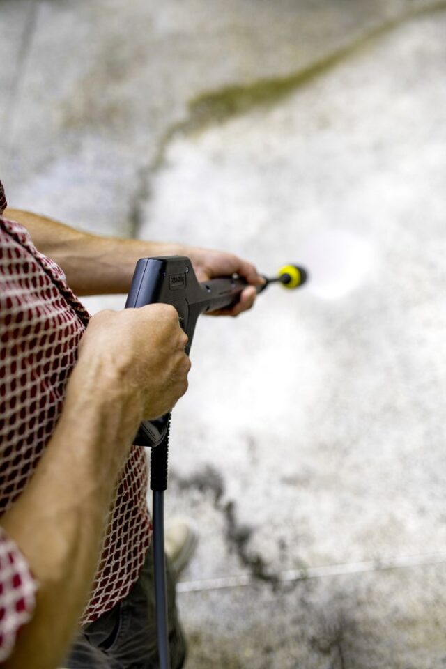 Kärcher K 7 Comfort Premium Home pressure washer Upright 600 l/h 3000 W Yellow - imagine 8