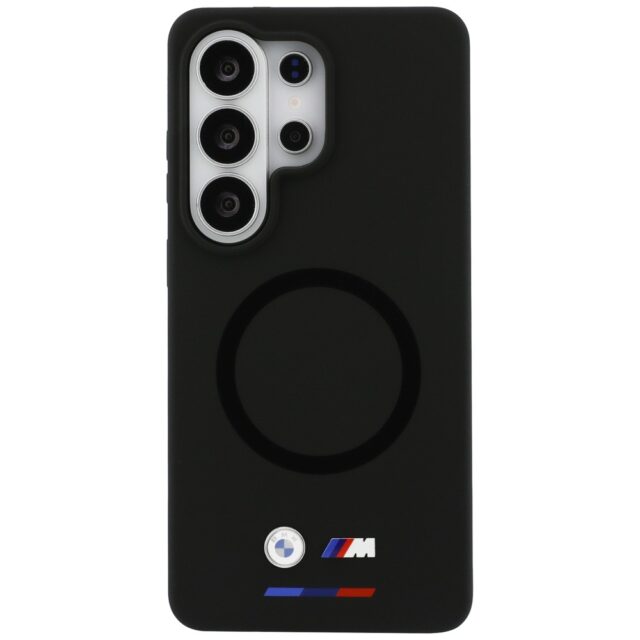 Case BMW M Silicone MagSafe for Samsung   Galaxy S26 Ultra black - imagine 3