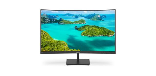 Philips E Line 241E1SC/00 LED display 59.9 cm (23.6 ) 1920 x 1080 pixels Full HD Black - imagine 2