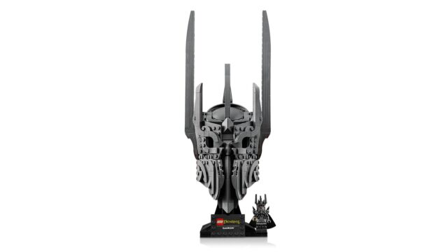 LEGO ICONS 11373 The Lord of the Rings: Sauron's Helmet - imagine 5