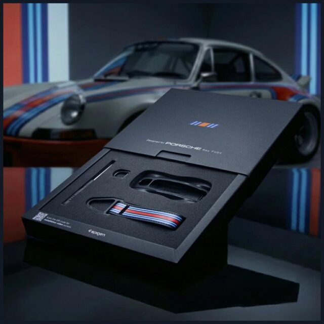 Case Spigen PK100 for Porsche keys black - imagine 8