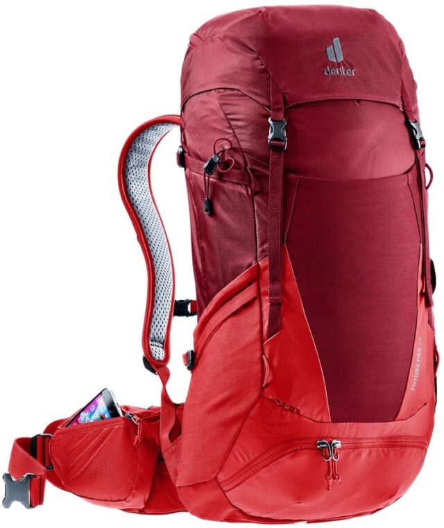Deuter Futura PRO 36 Women's hiking backpack Red - imagine 7