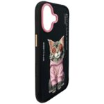 Case Nimmy Glasses Cool Cat for iPhone 17 black - imagine 4