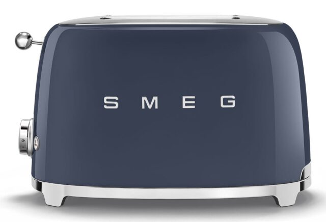 Smeg TSF01NBEU toaster 6 2 slice(s) 950 W Blue  Chrome - imagine 5
