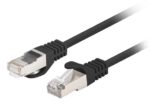 Lanberg PCF6-20CC-0025-BK networking cable Black 0.25 m Cat6 U/UTP (UTP)