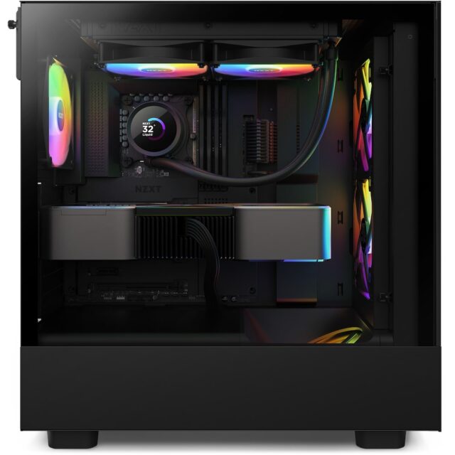 NZXT Kraken 240 RGB Processor All-in-one liquid cooler 12 cm Black 1 pc(s) - imagine 5