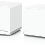 Mercusys HALO H70X (2-PACK) Dual-band (2.4 GHz / 5 GHz) Wi-Fi 6 (802.11ax) White 3 Internal