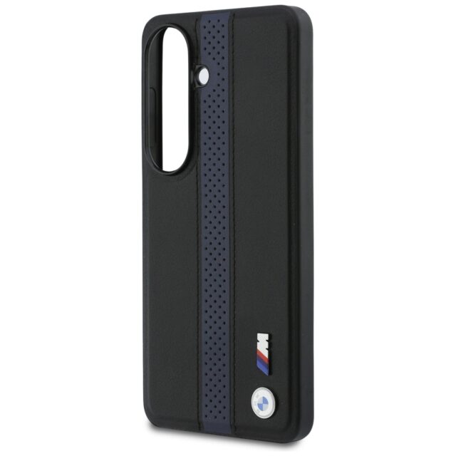 Case BMW Perforated Stripe Logo MagSafe  for Samsung Galaxy S26 blue - imagine 7