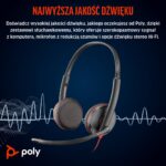 Poly Blackwire 3225 Stereo USB-C +USB-A +3 5mm - imagine 9