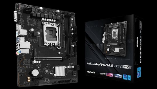Asrock H610M-HVS/M.2 D5 GEN5 motherboard - imagine 9
