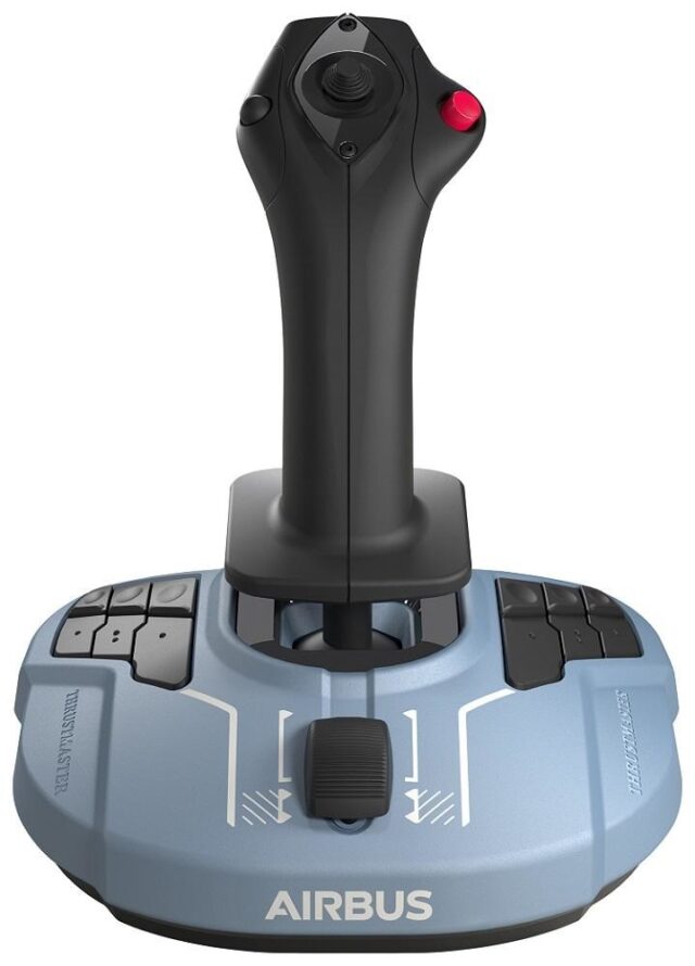 Thrustmaster TCA Sidestick Airbus edition Black  Blue USB Joystick PC - imagine 2