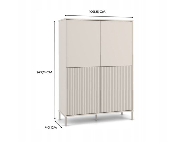 KAMARO 4DK SLIM/GŁ SHOWROOM CASMERE COLOUR - imagine 7