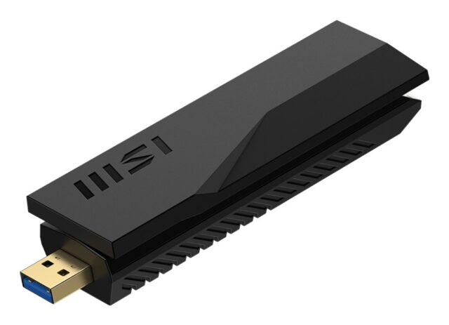 MSI BE6500 WiFi7 USB Stick - Dongle interface cards/adapter USB 3.2 Gen 1 (3.1 Gen 1) - imagine 3