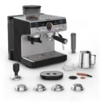 Krups Precision XP801T10 coffee maker Semi-auto Espresso machine 3 L - imagine 2