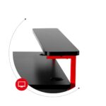 Huzaro Hero 5.0 computer desk Black  Red - imagine 7
