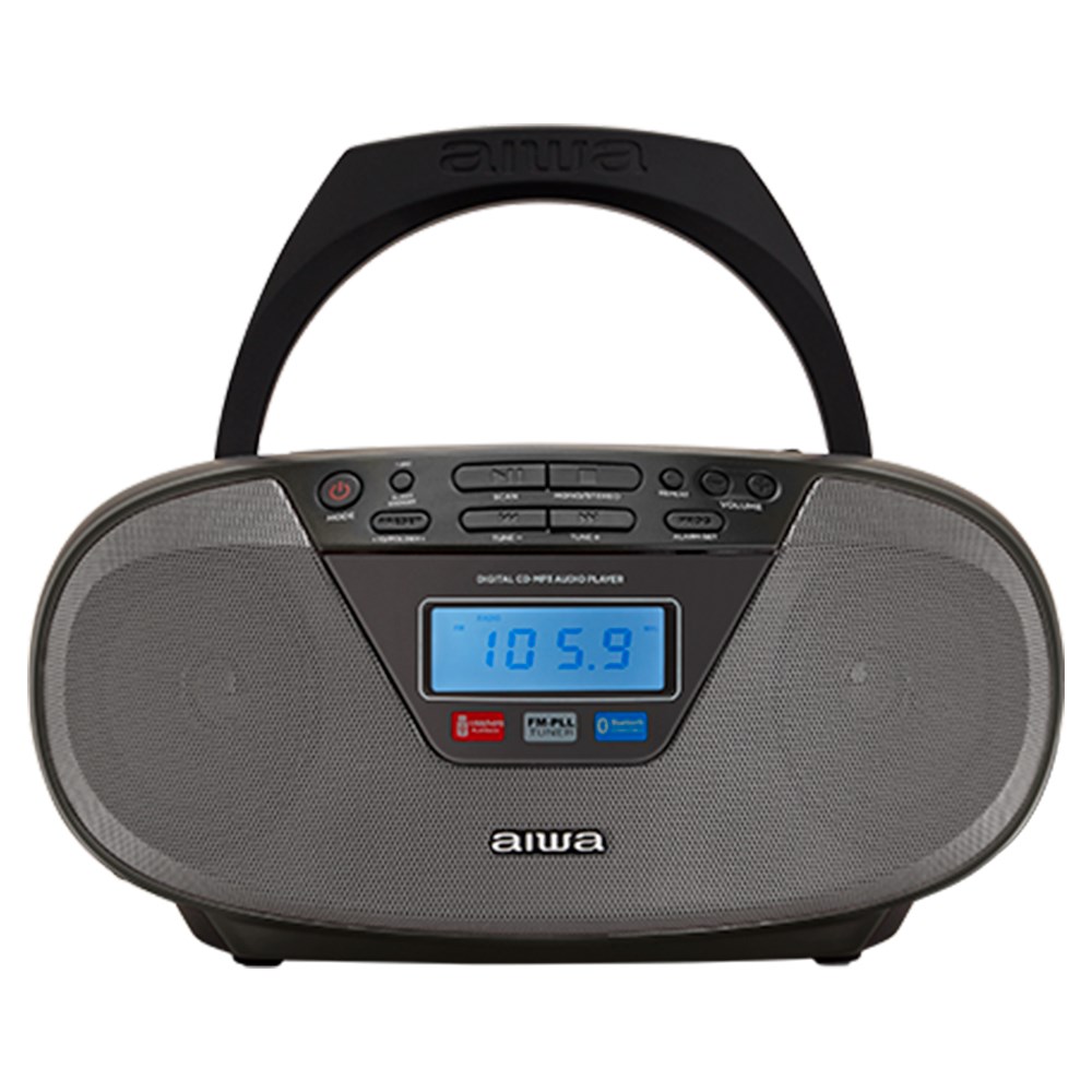 cps-ac4814684370de74860ee18b08e955ba-2026-03-29-10-44-52 Aiwa BBTU-400BK portable stereo system Analog & digital 6 W FM Black MP3 playback - imagine 1
