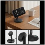 Wireless charger Spigen Essential EF151MS 15W MagSafe black - imagine 3