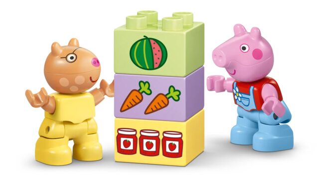 LEGO DUPLO 10468 Peppa Pig - Tractor and Market - imagine 6