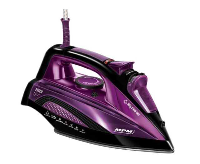 MPM MZE-21/RS Steam Iron 2800 W Violet - imagine 2