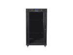 Lanberg FF01-6822-12BL rack cabinet 22U Freestanding rack Black - imagine 4