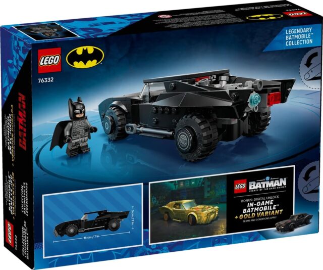 LEGO BATMAN 76332 The Batman Batmobile - imagine 2