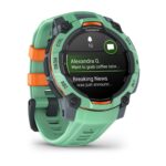 Garmin Instinct 3 AMOLED 3.05 cm (1.2 ) 45 mm Digital 390 x 390 pixels Touchscreen Green GPS (satellite)