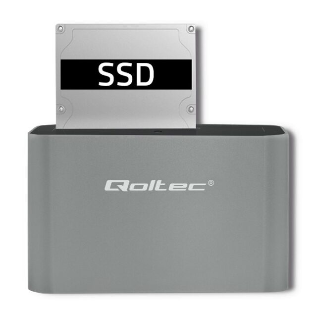 Qoltec 5315 Docking station HDD/SSD | 2.5 /3.5  SATA | USB 3.0 - imagine 5