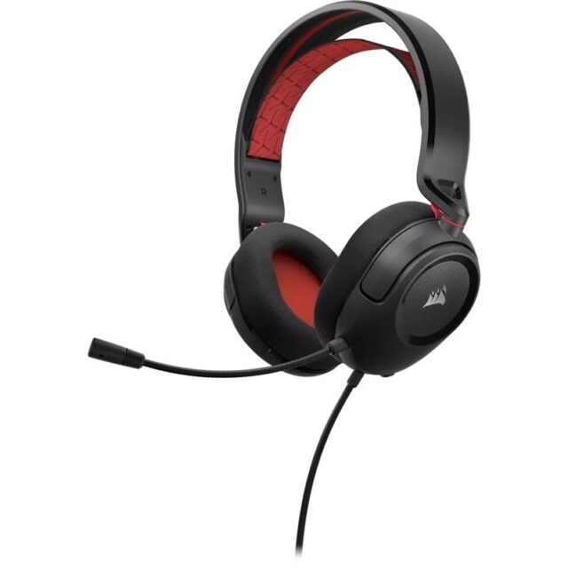 HEADSET HS35 V2 STEREO RED - imagine 3