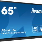 iiyama ProLite TE6512MIS-B3AG 65  4K UHD Touch Monitor HDMI/VGA/USB