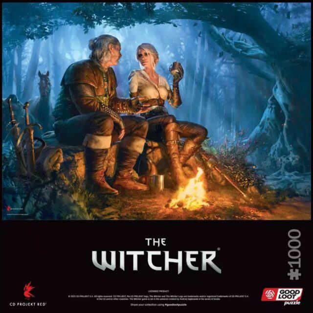 Good Loot Gaming Puzzle: The Witcher (Wiedźmin) Journey of Ciri  1000 elementów - imagine 7