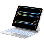Case Typecase Edge + with keyboard for  iPad Air 13" 2024/2025 white - imagine 2