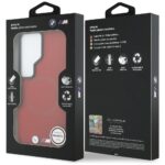 Case BMW M Metal Logo MagSafe for Samsung Galaxy S26 Ultra red - imagine 8