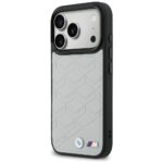 Case BMW M Shape Logo MagSafe for iPhone  17 Pro grey - imagine 2