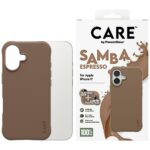 Case CARE by PanzerGlass Fashionable Samba MagSafe for iPhone 17 espresso
