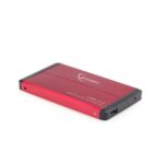 Gembird EE2-U3S-2-R storage drive enclosure 2.5  HDD enclosure Red