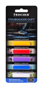 Fragrance refill for vacuum cleaner  mix of 5 fragrances  Frischer  5 pcs.
