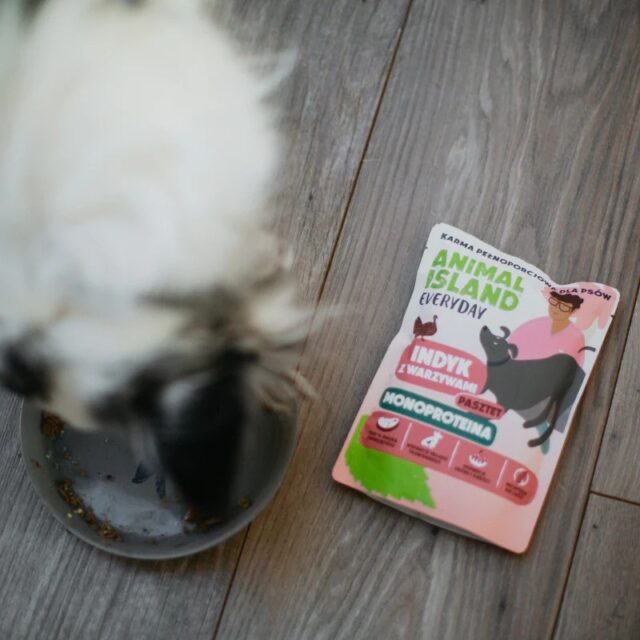 ANIMAL ISLAND Monoproteinowa indyk dla psa 300g - imagine 3