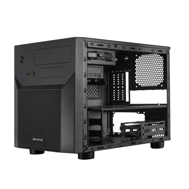 Chieftec CI-02B-OP computer case Cube Black - imagine 9