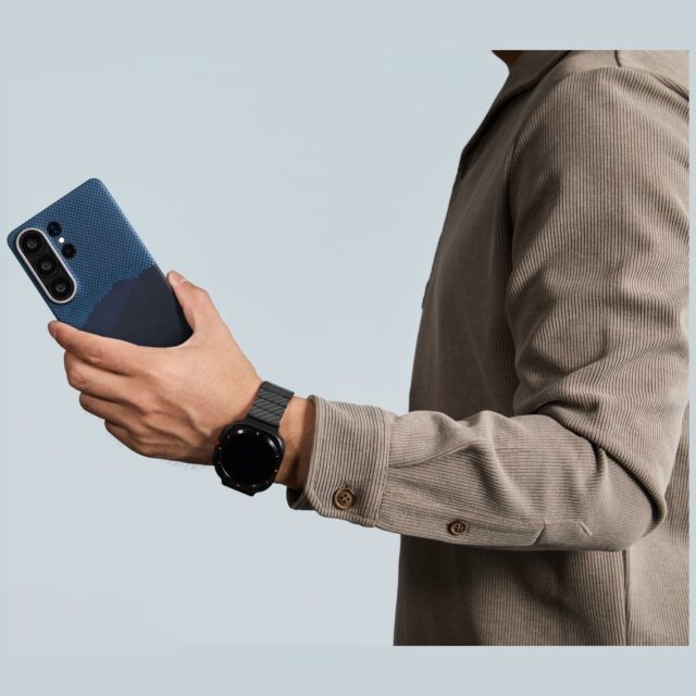 Etui PITAKA Edge Case MagSafe do Samsung  Galaxy S26 Ultra over the horizon - imagine 6