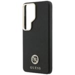 Case Guess Rhinestone Round Logo MagSafe for Samsung Galaxy S26 Ultra black - imagine 6