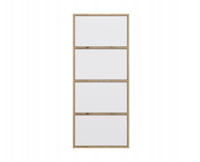 ALMA CHEST OF DRAWERS ARTISAN OAK/WHITE - imagine 2