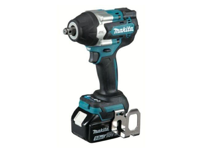 MAKITA DTW700RTJ power screwdriver/impact driver 1/2  2x LXT 18V 5 0Ah Black  Blue - imagine 6