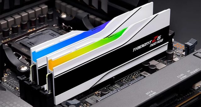 G.Skill Trident Z5 Neo RGB F5-6000J2836G16GX2-TZ5NRW memory module 32 GB 2 x 16 GB DDR5 6000 MHz - imagine 6