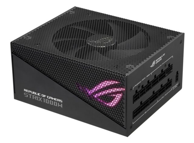 ASUS ROG Strix 1000W Gold Aura Edition power supply unit 20+4 pin ATX ATX Black - imagine 6