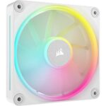 Corsair iCUE LINK LX120 RGB Computer case Fan 12 cm White 1 pc(s) - imagine 4