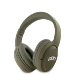 DKNY PU Leather Arch Logo Bezdrátová Sluchátka Green