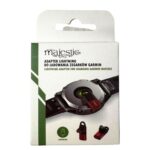 Adapter Lightning MajesticLine for Charging Garmin Watches red - imagine 7