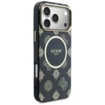 Etui Guess IML Peony Dot MagSafe do       iPhone 17 Pro Max czarny - imagine 4