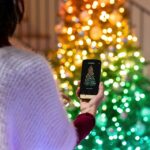 Twinkly Candies LED Christmas tree lights TWKC200RGB-G Candle shape - imagine 3